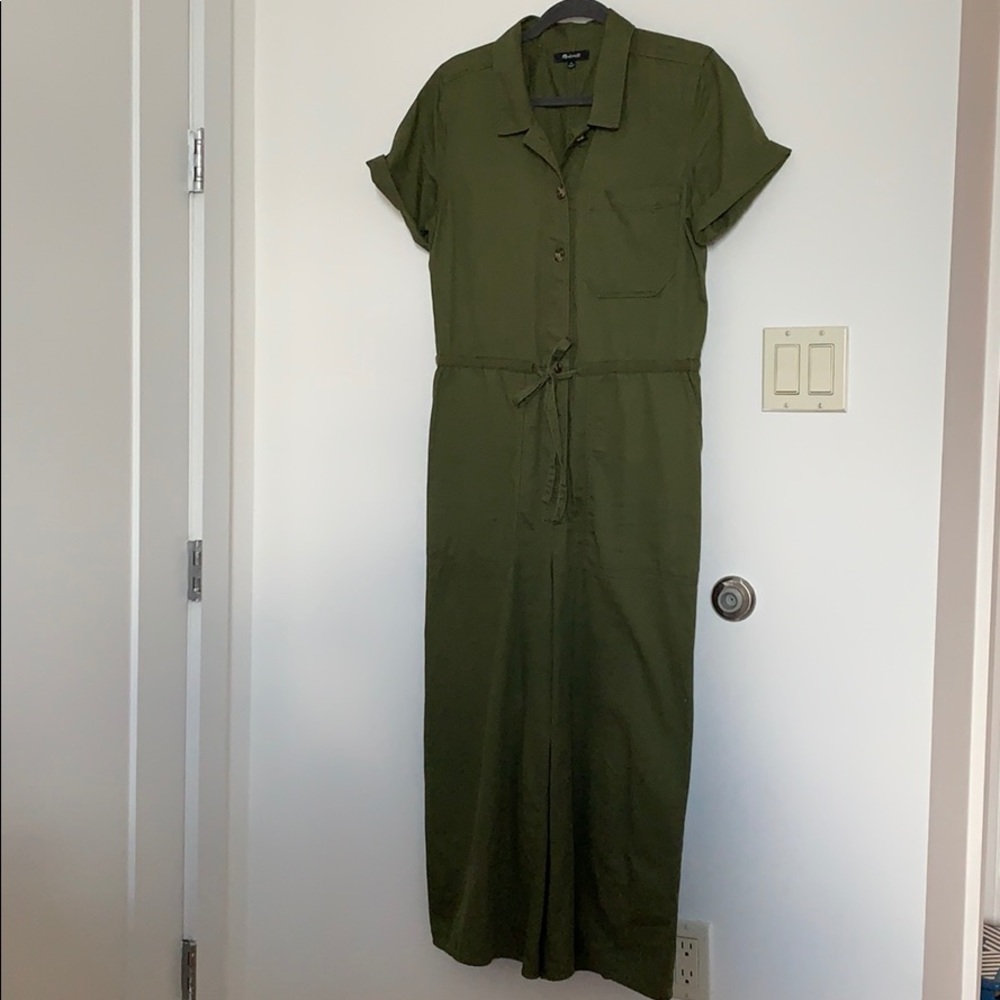 Madewell utility jumpsuit